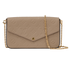 Felicie Pochette, &pound;930, Handbags, Taupe, Leather, Front view